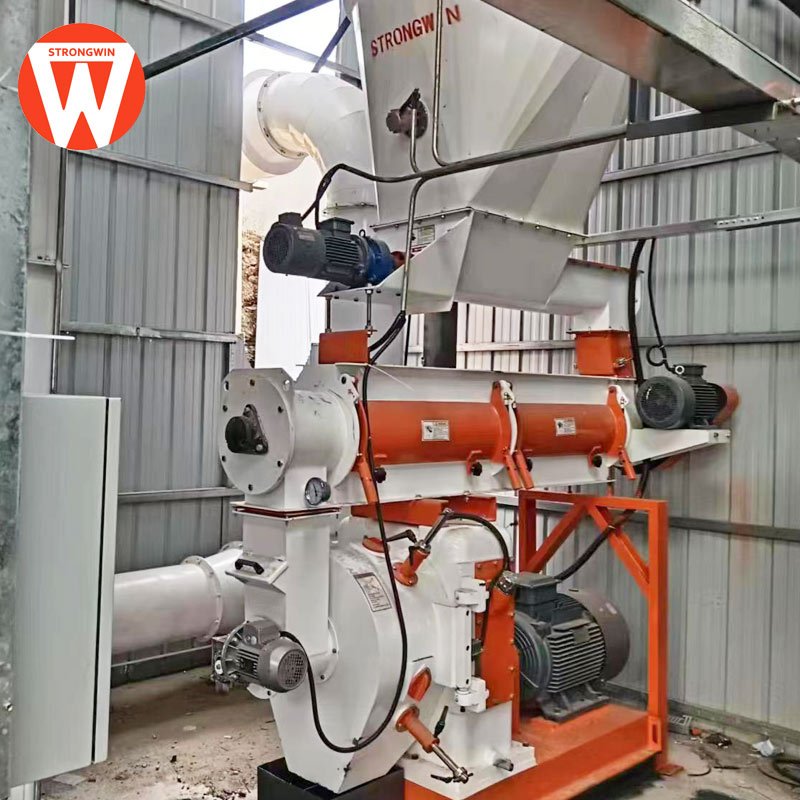 5 ton per hour SZLH 350 livestock poultry animal feed pellet production machine