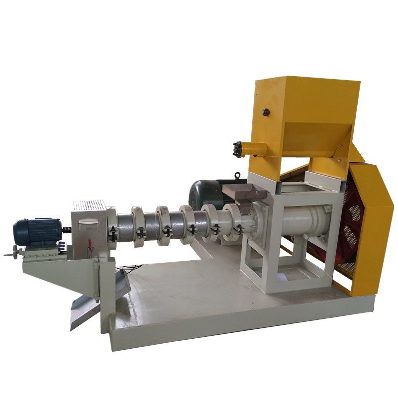 Best selling soya soybean corn extruder machine animal feed making