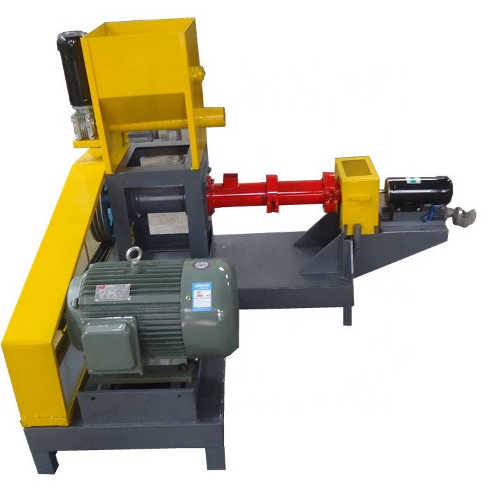 Best selling soya soybean corn extruder machine animal feed making