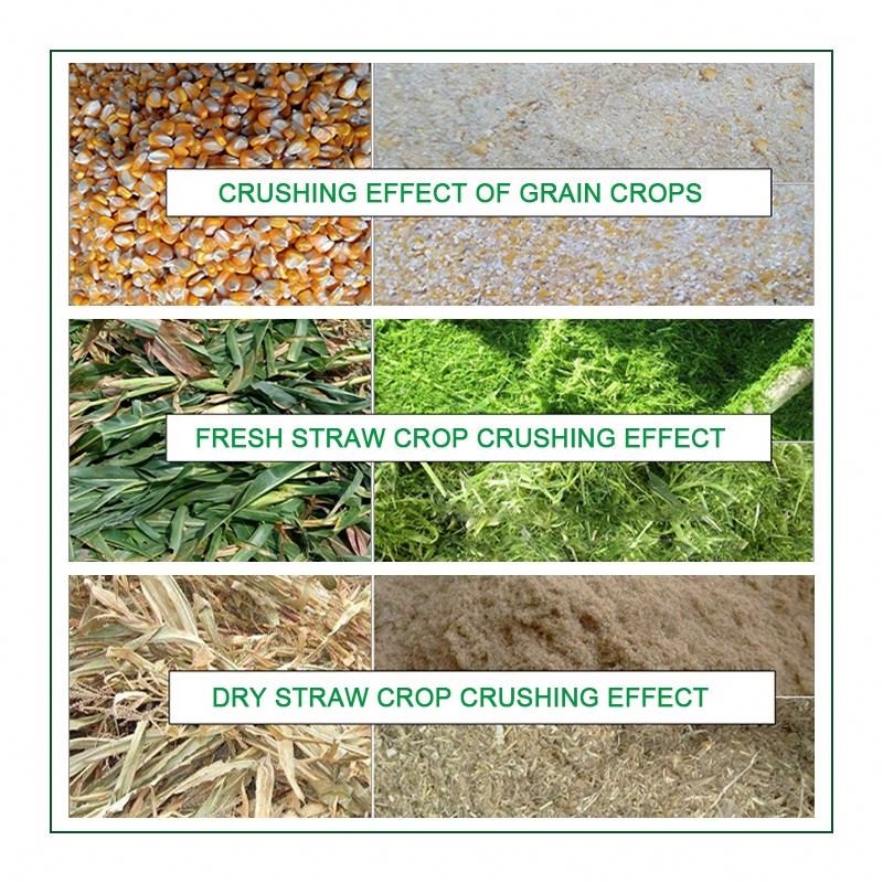 grass chopper farm portable animal feed making machine gasoline wet-dry diesel engine feed chaff cutter with competitive price