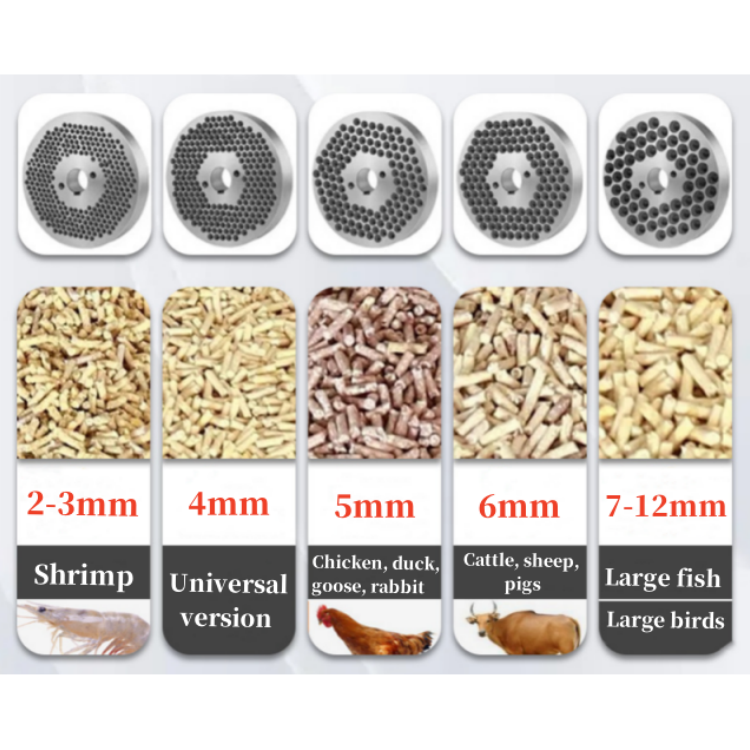Factory direct sales feed making machine good quality animal feed pellet machine price
