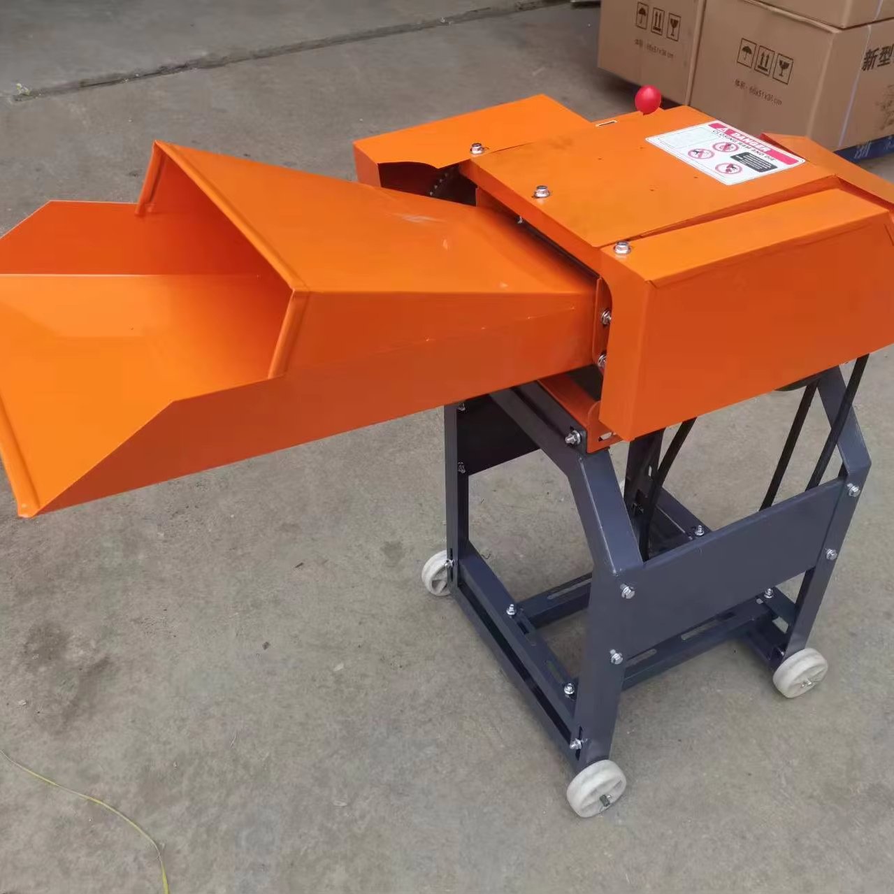 WeiYan 9ZT-0.4 Standard Popular Animal Feeding Stalks Mini Chaff Cutter NEW Gasoline Type