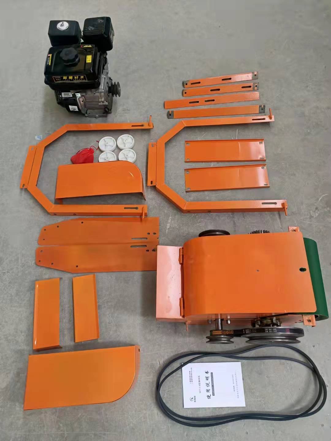 WeiYan 9ZT-0.4 Standard Popular Animal Feeding Stalks Mini Chaff Cutter NEW Gasoline Type