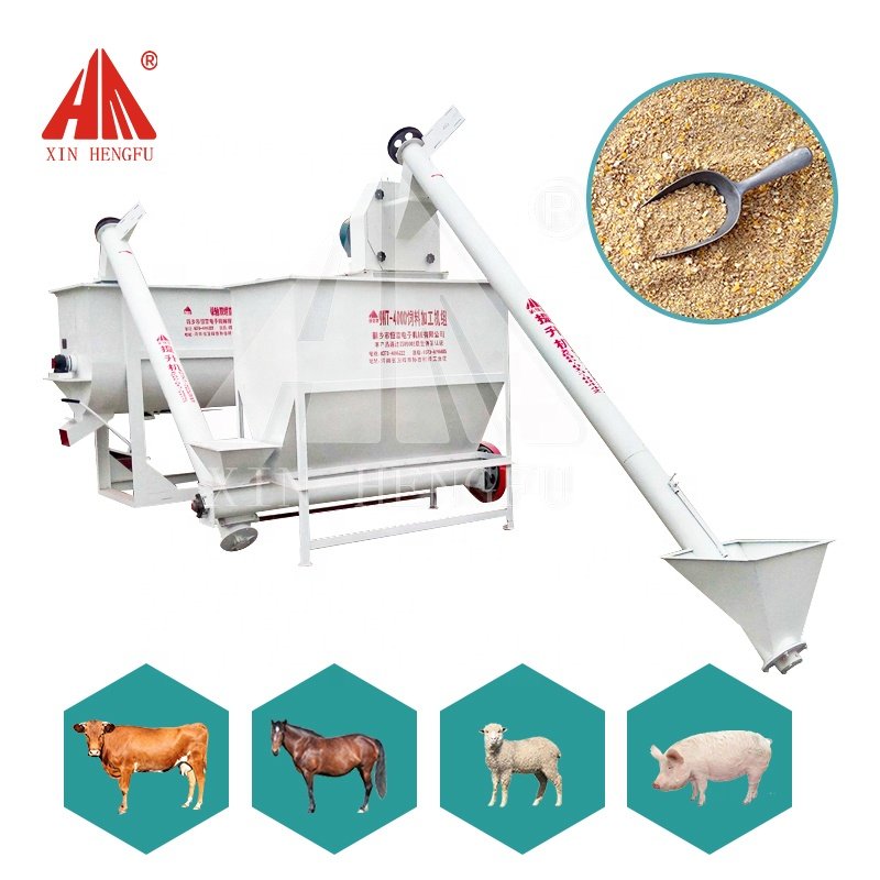 Animal Feed Mill Pellet Machine Cattle Feed Pellet Processing Making Agricultural Machine Feed Processing Machines