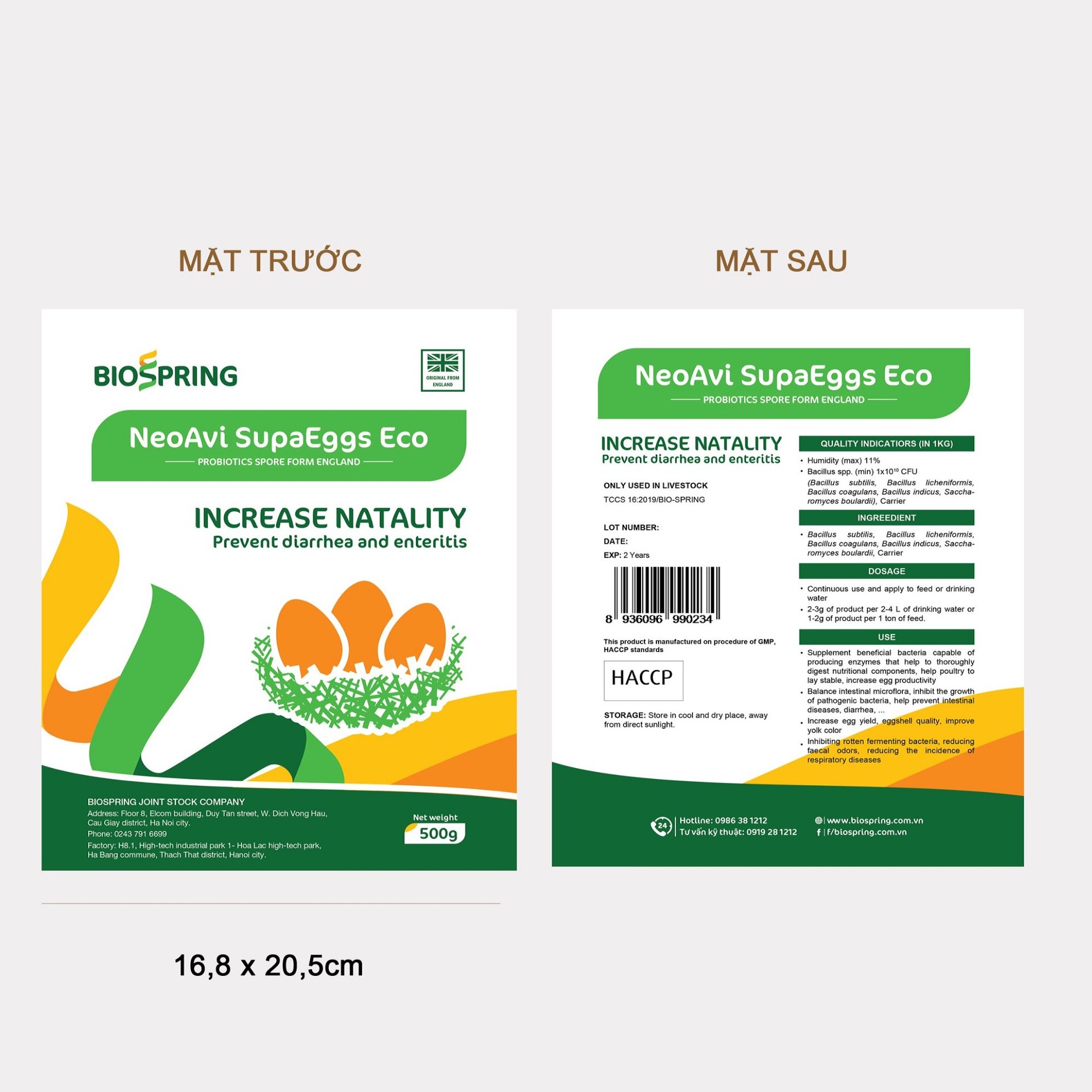 Wholesale Price Animal Feed Additives Powder Probiotics For Poultry Neoavi Supaeggs Eco From England