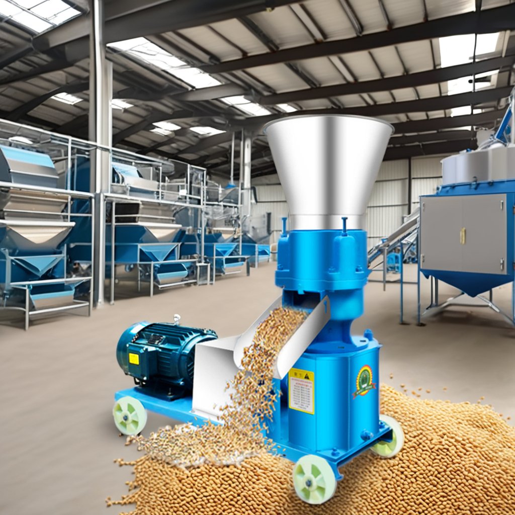 Farms use household small manual granulation poultry livestock animal feed pelletizer crusher