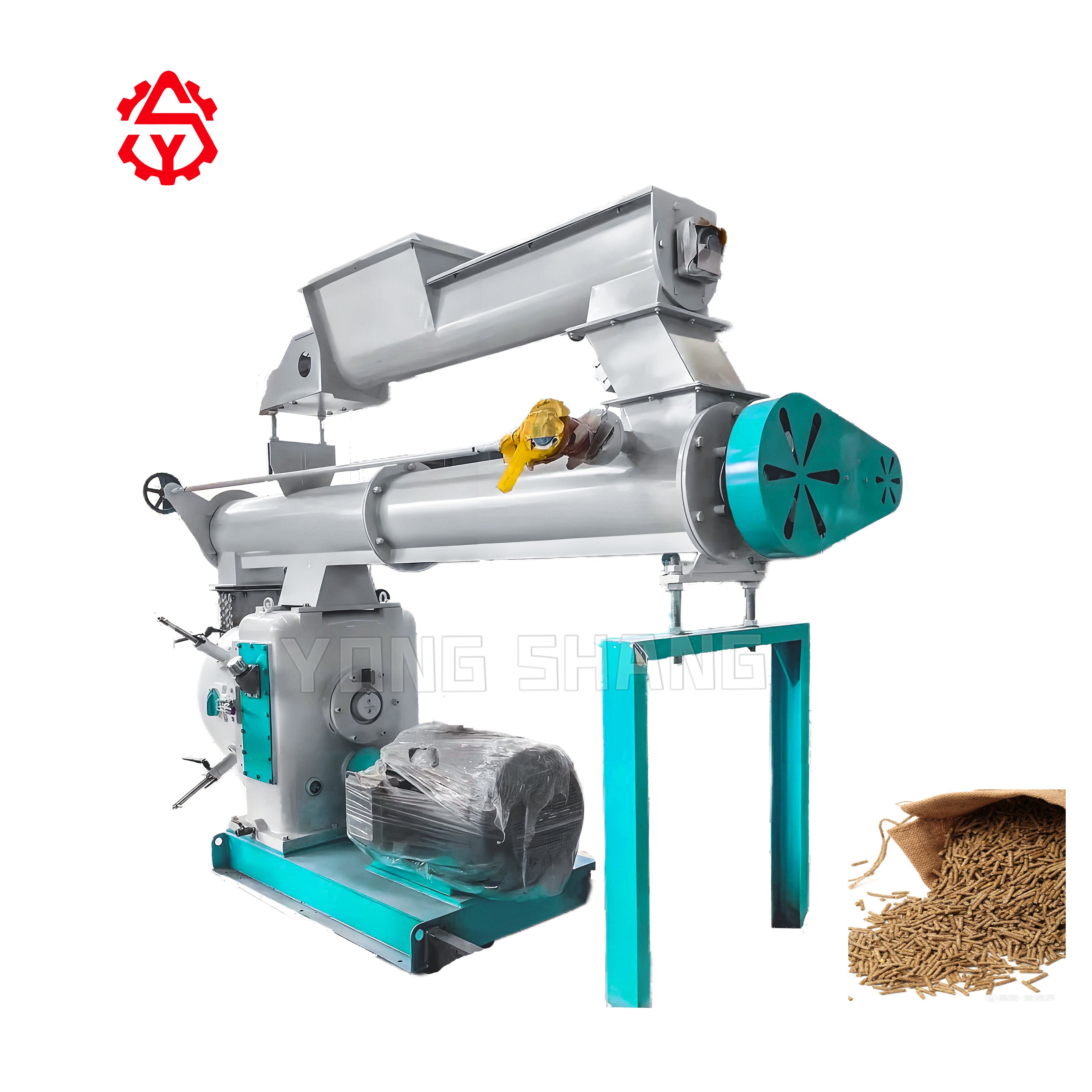 China Manufacture Cheap Animal Feed Pellet Processing Machine Chicken Feed Granulating Machine Feed Pellet Machinery for Sale