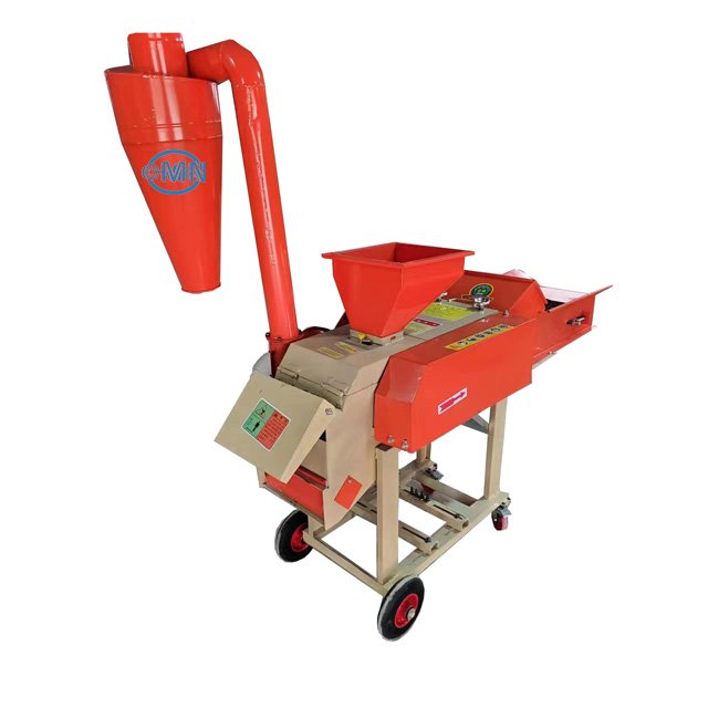 Mini Diesel and Gasoline Engine Straw Chopper - Efficient Animal Feed and Silage Cutter
