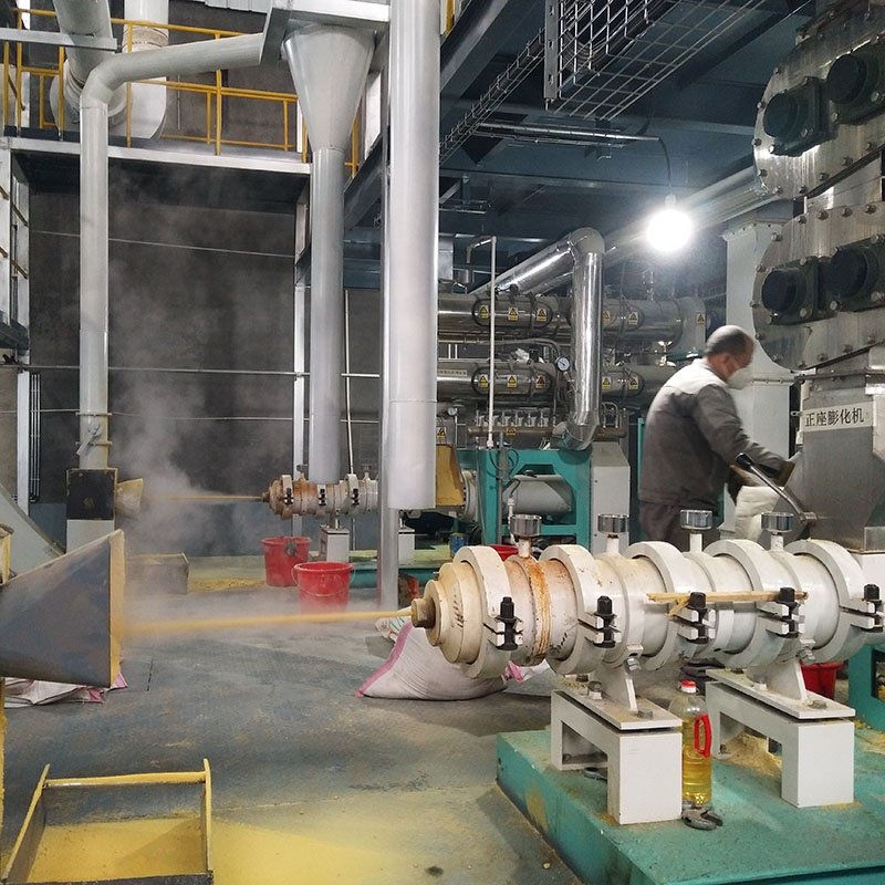 farm feed pellet machine animal feed and oil press extrusion soya extruder