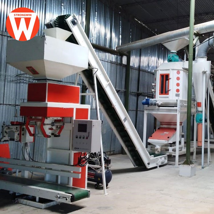 Turnkey project 2T/H automatic animal feed processing plant For cattle sheep pig rabbit chicken feed