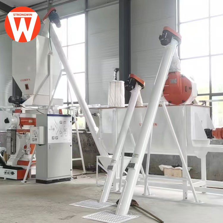 automatic animal husbandry equipment chicken poultry feed pellet machine animal feed