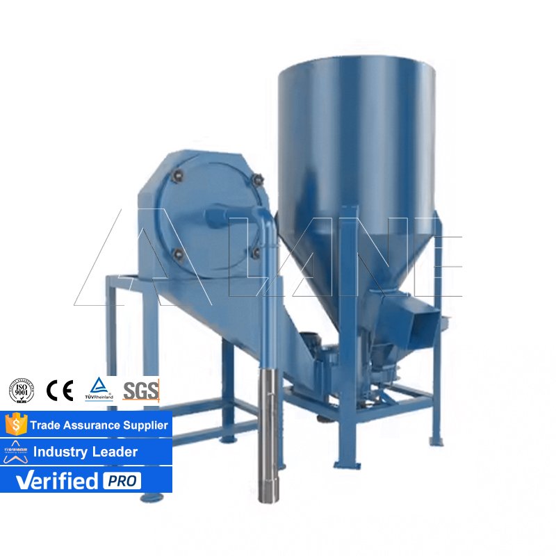 LANE Farm Feed Mixer Best Selling Vertical Crusher Mixer Animal Feed Mixer Hammer Mill