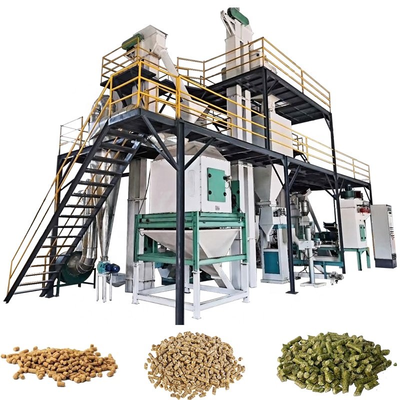 feed pellet granulator machine animal feed pellet milling machine for chicken pig rabbit food