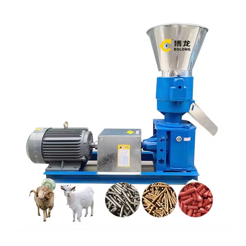 Bo Long Mini chicken poultry feed small pellet animal feed pellet machine