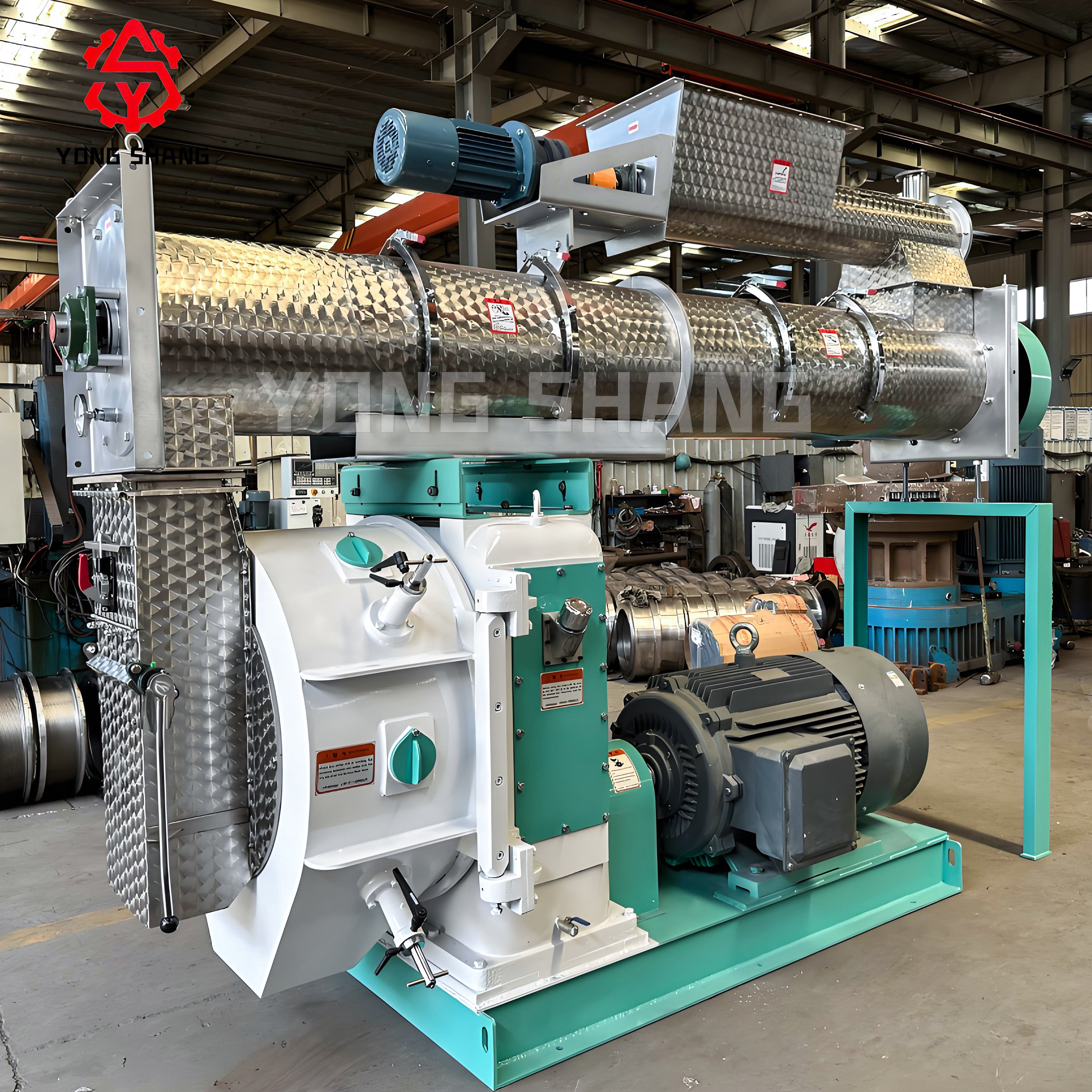 SZLH250 professional high-quality pig cattle sheep and poultry animal feed pellet machine