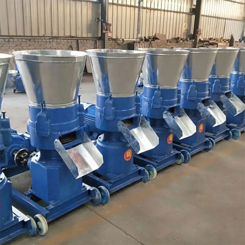 2024 Flat die granulator chicken pig duck cow rabbit animal feed machine on sale
