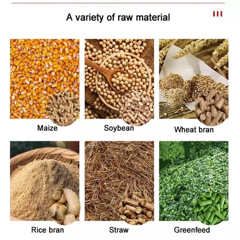 2024 Flat die granulator chicken pig duck cow rabbit animal feed machine on sale