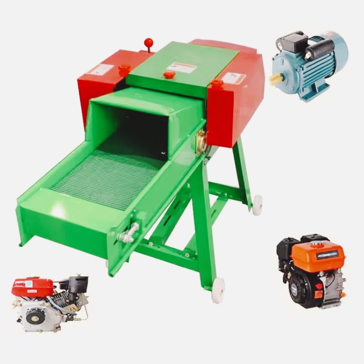 Very good cutter animal feed grass silage rice mini chopper grass chopper simple and convenient