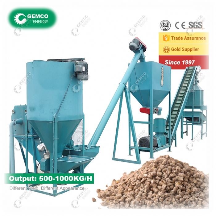 Small Cattle Poultry Animal Feed Pellet Making Machine for Manufacturing Chicken,Broiler,Pig,Livestock Feed Fodder,Alfalfa Grass