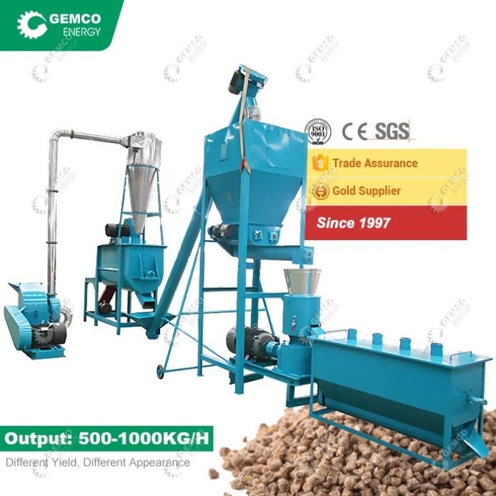 Small Cattle Poultry Animal Feed Pellet Making Machine for Manufacturing Chicken,Broiler,Pig,Livestock Feed Fodder,Alfalfa Grass
