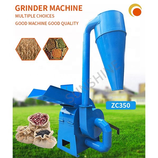 High productivity feed crusher and pellet machine diesel mixer and crusher machine for animal feed