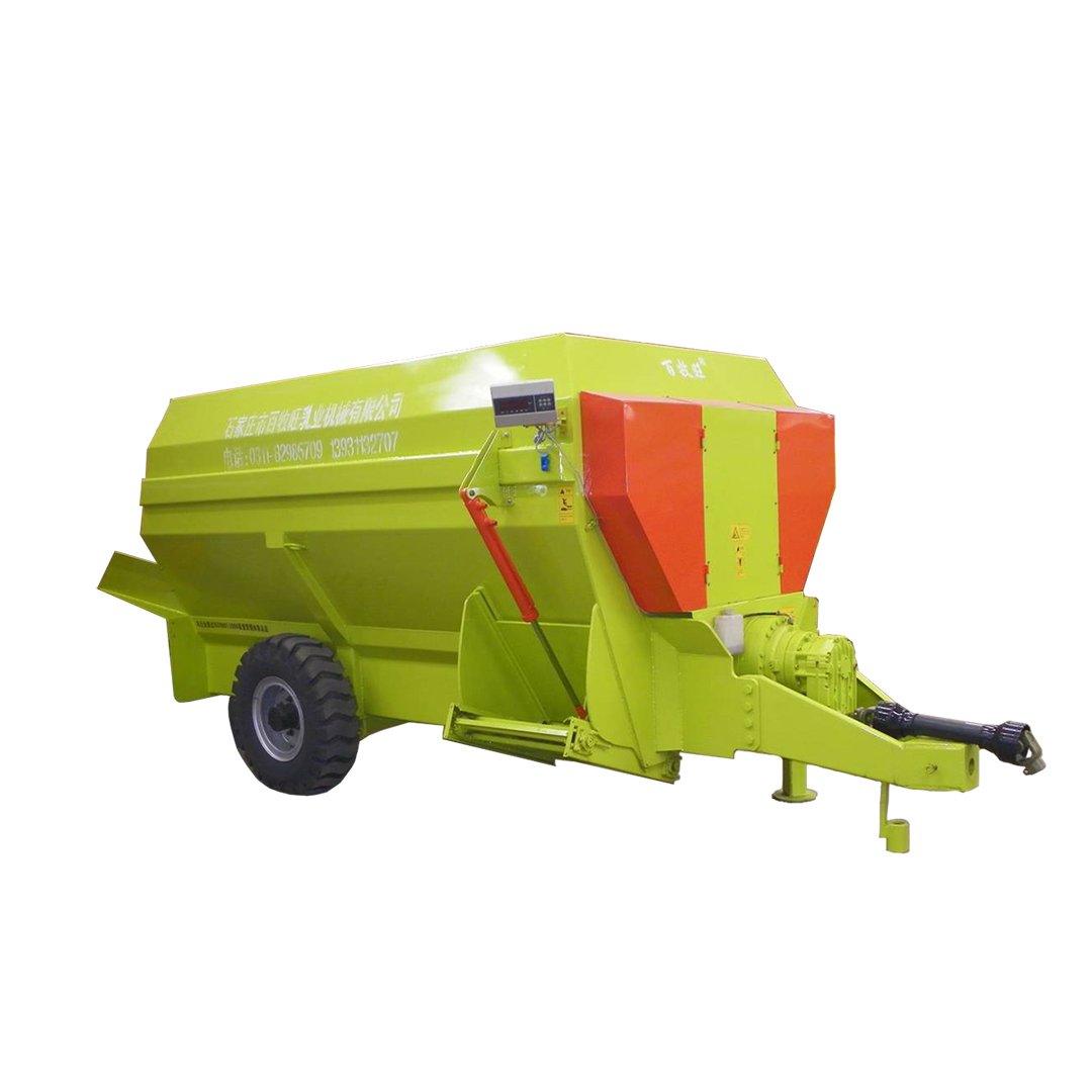 Agricultural Preparation horizontal poultry animal feed mixer and pellet making machine v shape 2 ton feed mixer