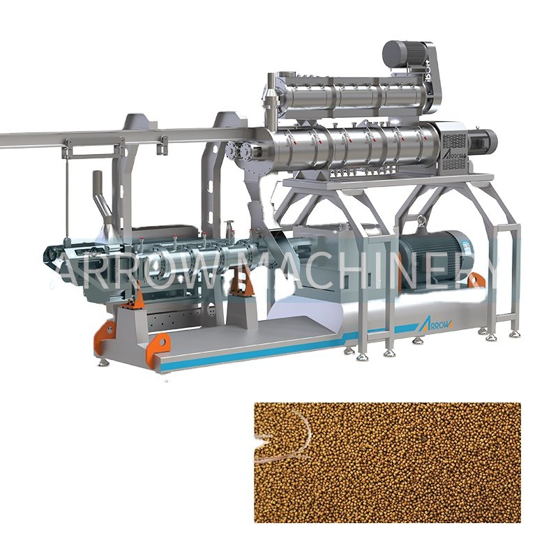 Aquatic Animal Feed Extruder Shrimp Feed Making Machine Sinking Fish Pellet Mill Machine