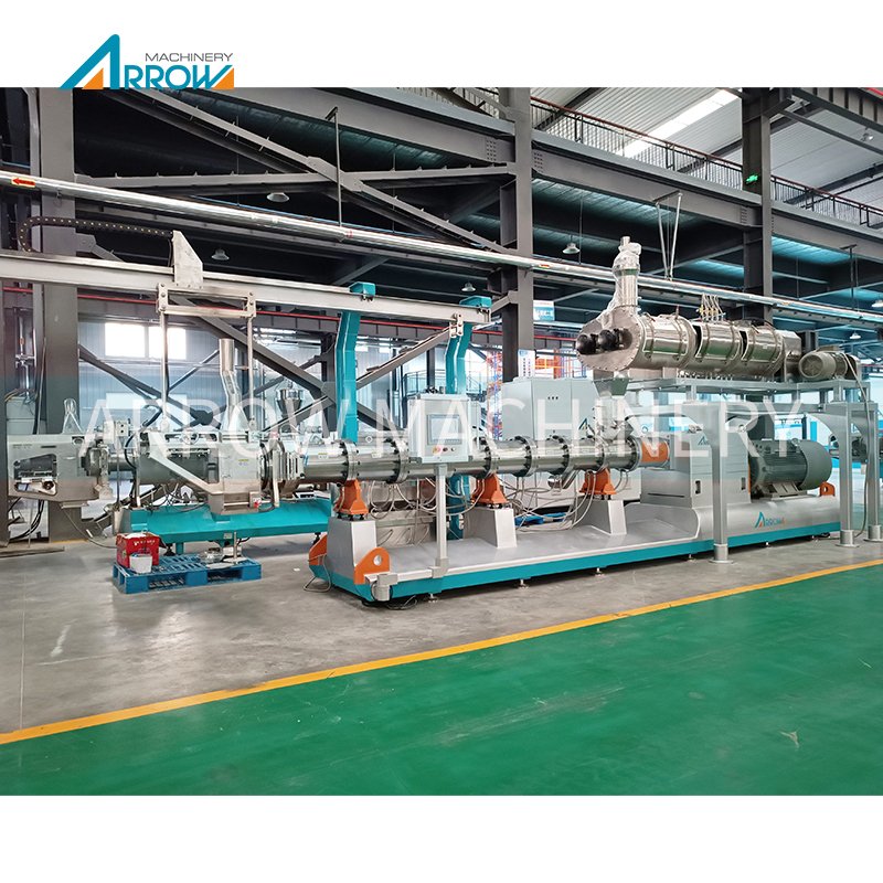 Aquatic Animal Feed Extruder Shrimp Feed Making Machine Sinking Fish Pellet Mill Machine