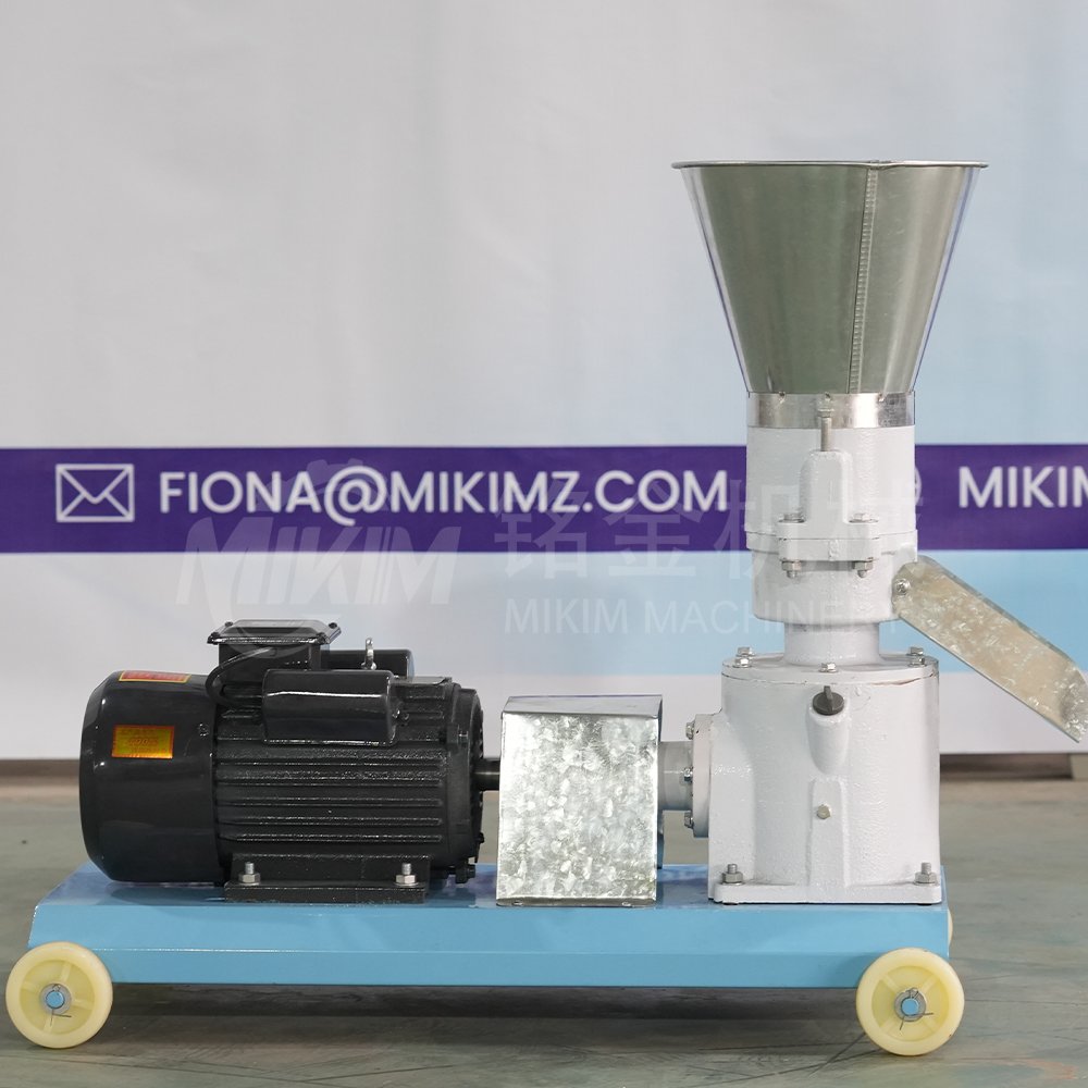 Flat die Agricultural Residue Poultry livestock food Farm Machinery Feed Mill Extruder Animal Pellet Processing Mill machine