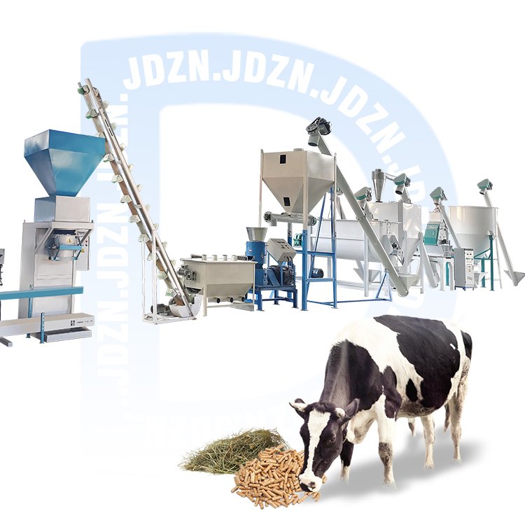 Poultry Feed Processing Plant Poultry Feed Manufacturing Machine Make Animal Feed