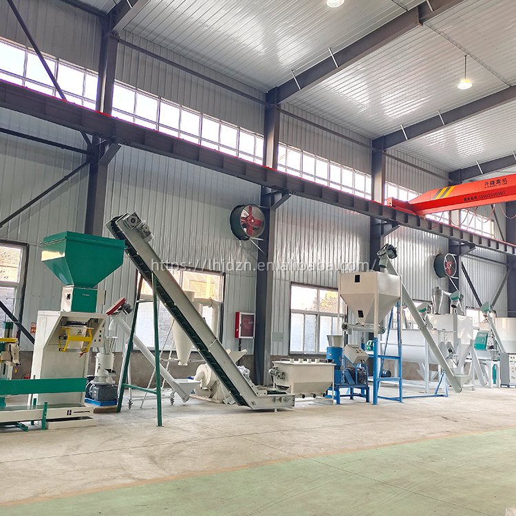 Poultry Feed Processing Plant Poultry Feed Manufacturing Machine Make Animal Feed
