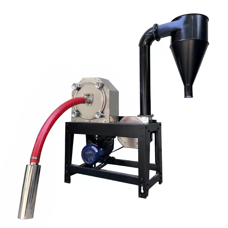Animal feed hammer self priming stainless steel corn maize grinding mill forage corn crusher grain grinder machine 700 kg/h