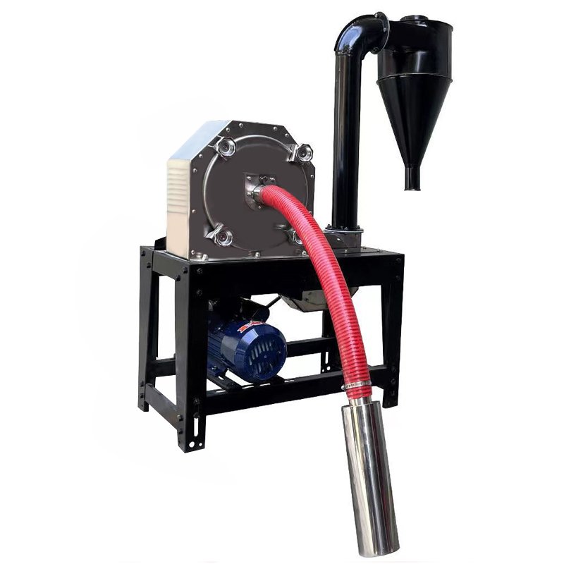 Animal feed hammer self priming stainless steel corn maize grinding mill forage corn crusher grain grinder machine 700 kg/h