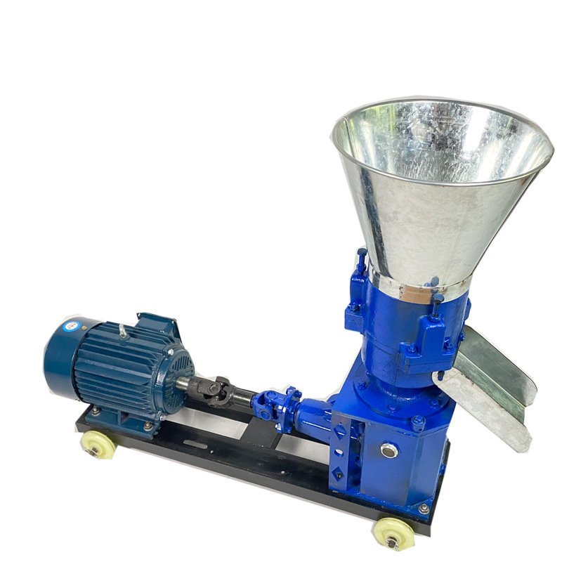 Stainless steel feed inlet best pelletizer machine for animal feeds feed pellet machine chicken chicken food making machine