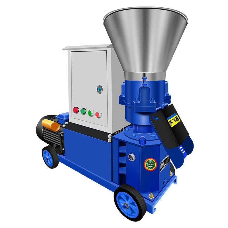 Stainless steel feed inlet best pelletizer machine for animal feeds feed pellet machine chicken chicken food making machine