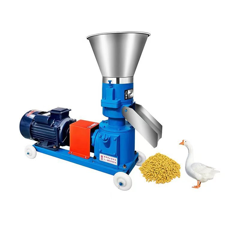 Stainless steel feed inlet best pelletizer machine for animal feeds feed pellet machine chicken chicken food making machine