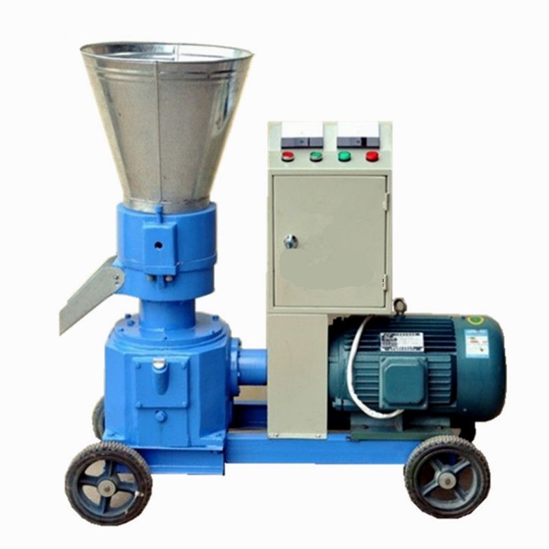 Capacity 90-180 kg/h Feed Mill Machine Pig Cow Rabbit Animal Feed Pellet Machine