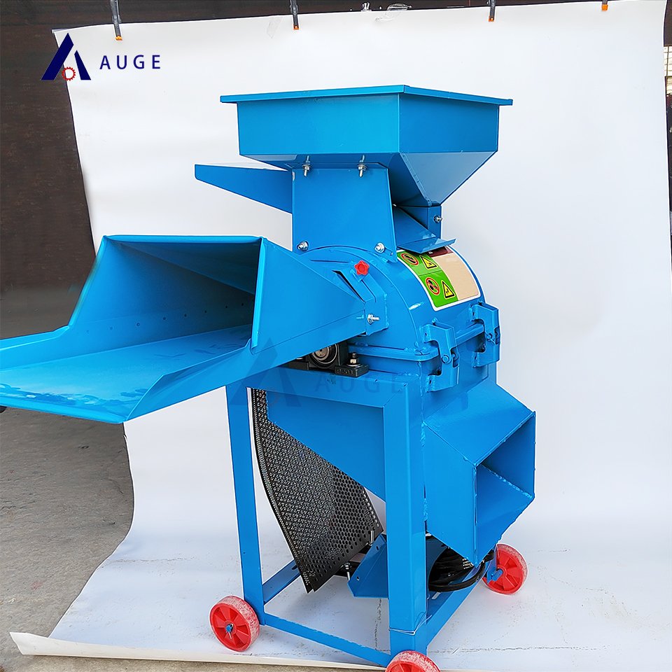 grass crusher straw crusher feed hammer mill mini electric grass cutter agriculture grass hammer mill for animal feed