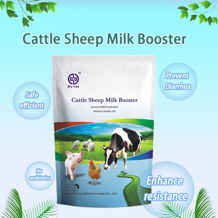 High Milk Rate Plus Cow Feed Powder Animal Feed Grade Amino Acids Booster for Sheep Goat Cow Milk Production