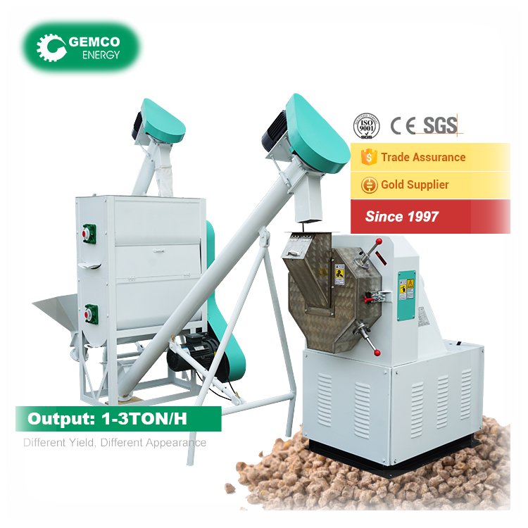 Small Turnkey Poultry Cattle Animal Feed Plant for Processing/Manufacturing Grass Chicken,Broiler,Cow,Goat,Pig,Livestock Fodder