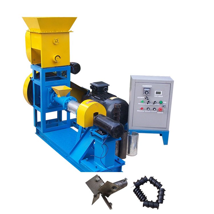 Small Floating Fish Feed Making Pallet Extruder Machines Animal Feed Pellet