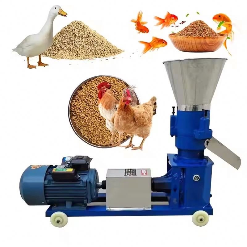 Bo Long Mini chicken feed small pellet animal feed pellet machine
