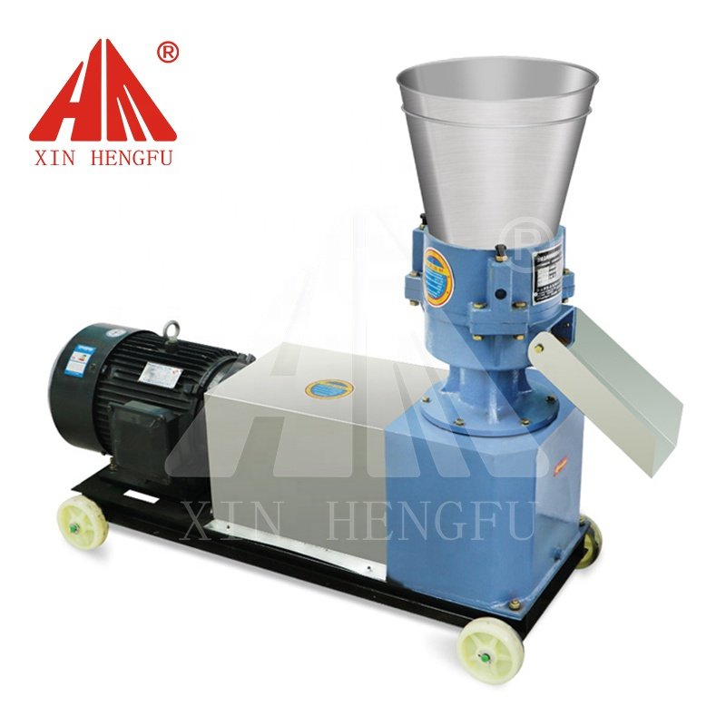 Small Pellet Maker Pelletizer Machine Animal Feeds Pellet Making Machine/Flat Die Pellet Mill