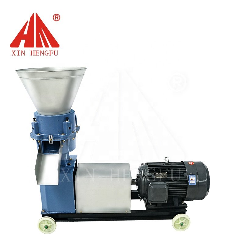 Small Pellet Maker Pelletizer Machine Animal Feeds Pellet Making Machine/Flat Die Pellet Mill