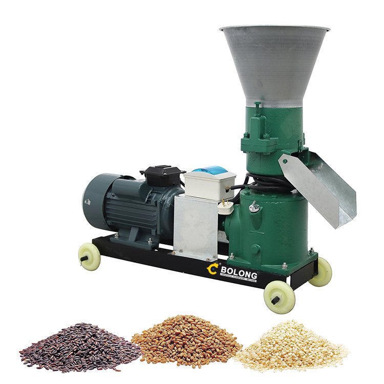 mini poultry animal peletizadora pelletizer small feed pellet mill making machine