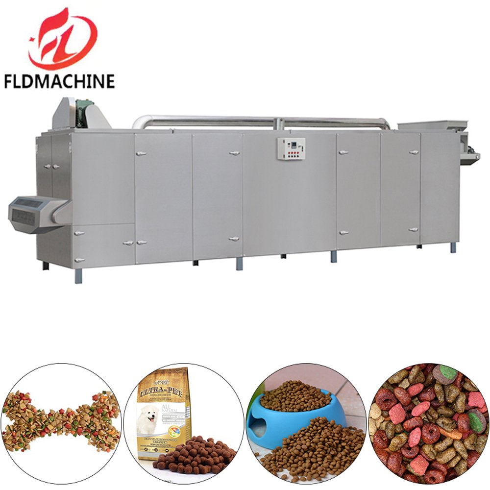 Poultry fish feed processing machines pet dog treats food making machinery jinan fish food machine