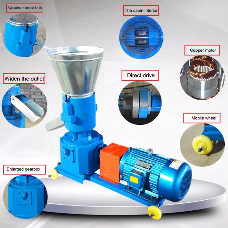 Poultry feed manufacturing machine animal feed production machine