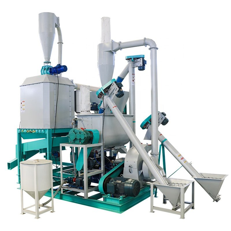 Modular customized feed unit pallet machine making poultry fish feed pellet