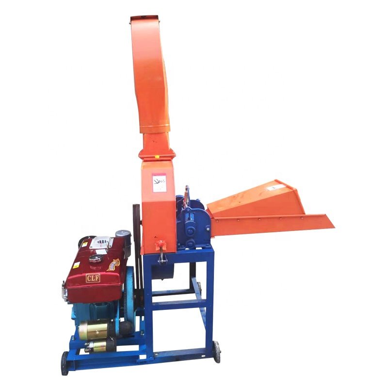 Best Selling Diesel Engine Hand Chaff Cutter Hay Chopper For Animal Feed