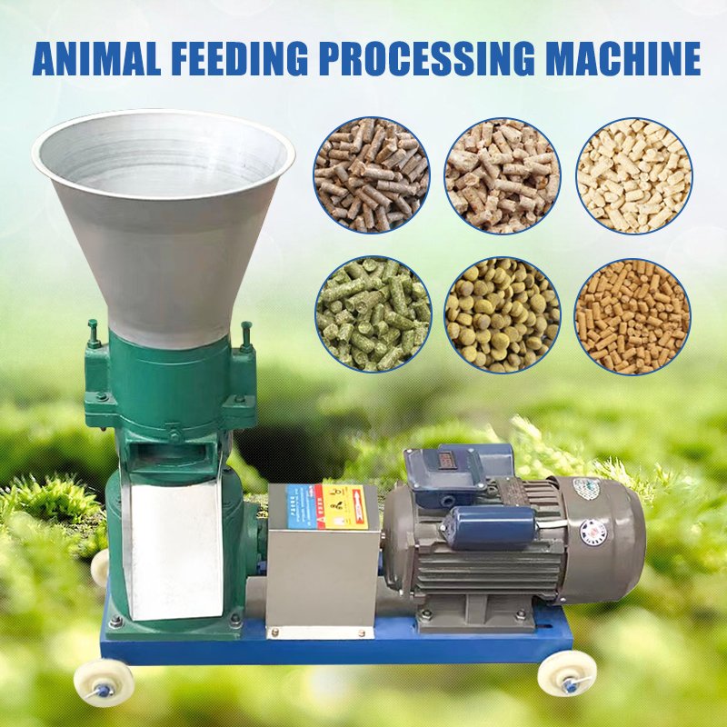 Chicken Animal Feed Pellet Machine 1 ton 500 kg/h Home Use